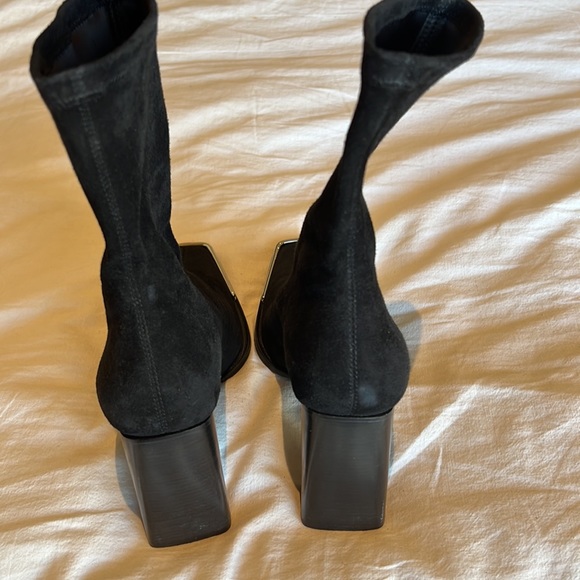 Alexander Wang Mascha boots in black suede - Picture 9 of 11